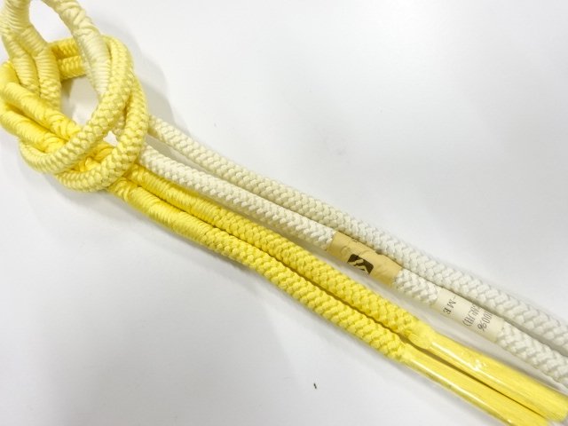 未使用品　正絹　手組帯締め